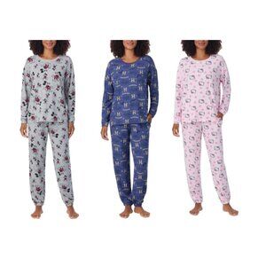 NWT Disney Women's 2 Piece Pajama Set Mickey Harry Potter Lilo Stitch $70 3C669
